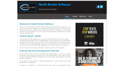 Desktop Screenshot of northborder-software.com